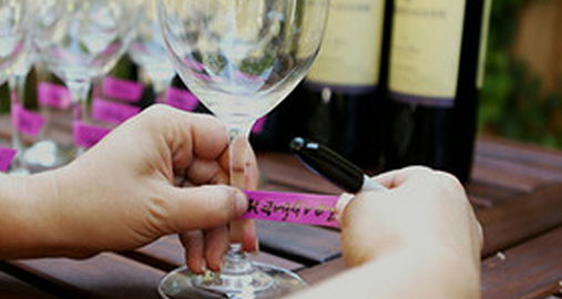 Wine Glass Tags DIY